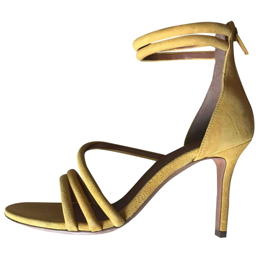 Christy sandals in yellow BA&SH